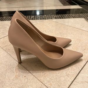 Christian Siriano Nude/Tan Heels